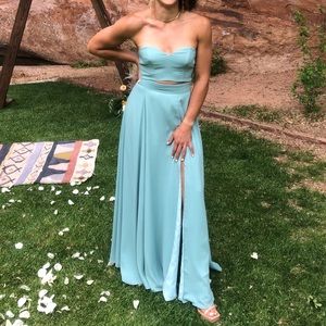 2PC Dress/Matching Set - bridesmaid, formal